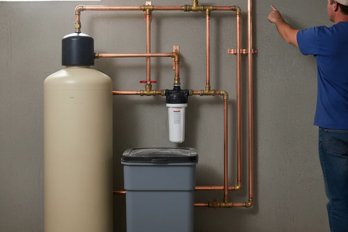 Whole-house water treatment system installed in Southfield